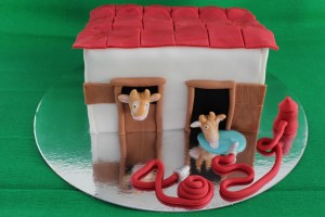 Etable et vaches