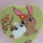 Cochon d'Inde et lapin