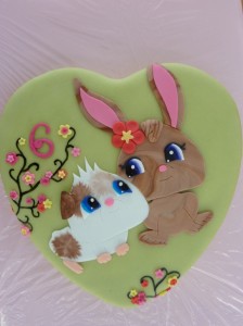 Cochon d'Inde et lapin