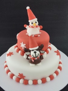 Bonhomme de neige et renne